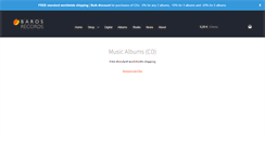 Desktop Screenshot of barosrecords.com